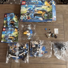 99.9% COMPLETE Lego 70013 Legends of Chima Equila's Ultra Striker w manuals/mini