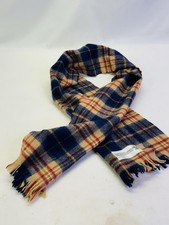 The Scotch House 100 Wool Tan Check Burberryesque Douglas Scarf Nova Check