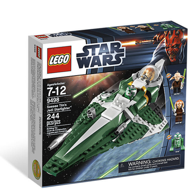 LEGO 9498 SEALED Star Wars Saesee Tiin's Jedi Starfighter 244pcs