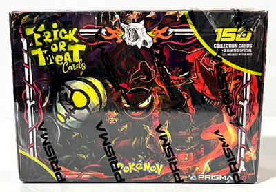 BOX POKEMON HALLOWEEN Trick Or Treat 2 Full Set 150/150 GLOW CARDS 2025 GENGAR