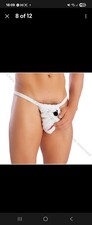 Christmas Mens Snowman Pouch Thong G-String Underwear