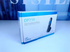 Grandstream DP710 VoIP DECT Cordless Phone Handset W Charger for Use With Dp715