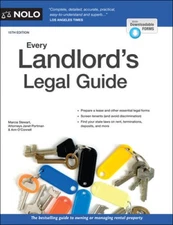 Every Landlord's Legal Guide - Paperback By Stewart, Marcia - VERY GOOD