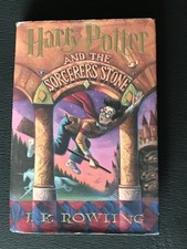 Product Image: Harry Potter Sorcerer’s Stone Hardcover  J.K. Rowling First American Edition