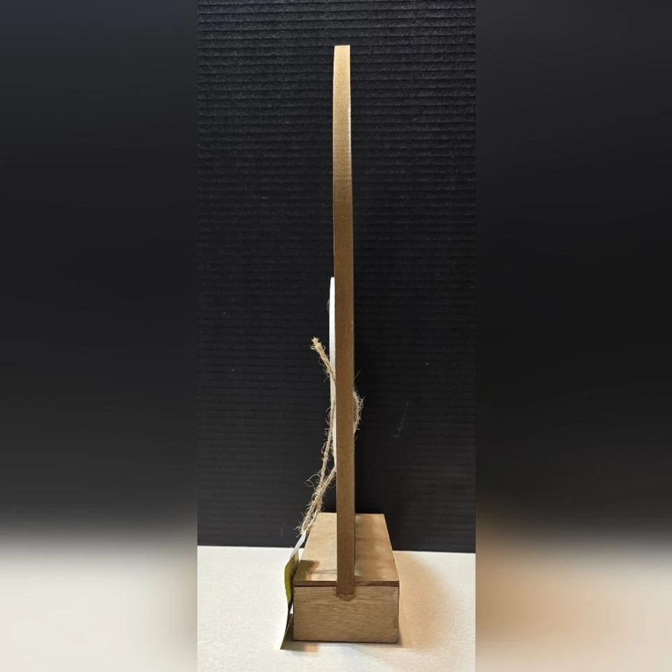 Arco de Mesa Rústico "Amor" Decoración del Hogar Acabado Madera Natural Decoración de Oficina Nuevo con Etiquetas Foto 4 de 4