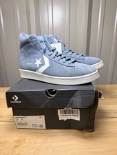Converse Pro Leather High White Blue for Sale | Authenticity