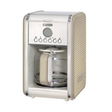 Ariete Macchina per Caffè Americano 1342 vetro temperato 12 tazze 2000W Beige