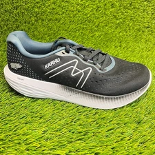 Karhu Ikoni Ortix Mens Size 9 Black White Blue Walking Running Shoes Sneakers