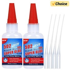 502 Super Glue 50g Instant Adhesive Extra Strong Cyanoacrylate for Metal Plastic