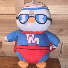 PUDGY PENGUINS Pudgy Man Superhero Red Cape PLUSH Plushie 11”NWT No Box