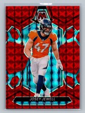 2024 Panini Mosaic Josey Jewell Mosaic Red #33