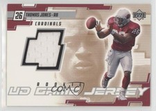 2000 Upper Deck UD Game Jersey Thomas Jones #TJ 0v1