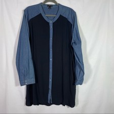 Ellos, Shirt Dress, Size 1X 22/24. In pristine condition!
