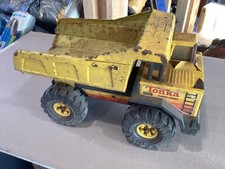 Vintage 80s Tonka Turbo Diesel Dump Truck XMB-975 Pressed Steel 1980s USA Made