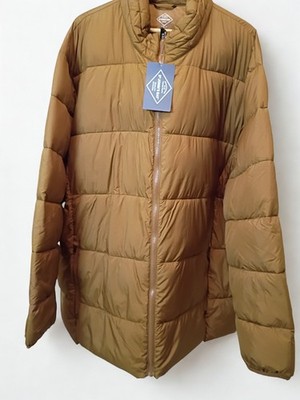 St. Johns Bay Monk Brown Puffer Winter Jacket Coat BIG & TALL MENS 4XLT NEW
