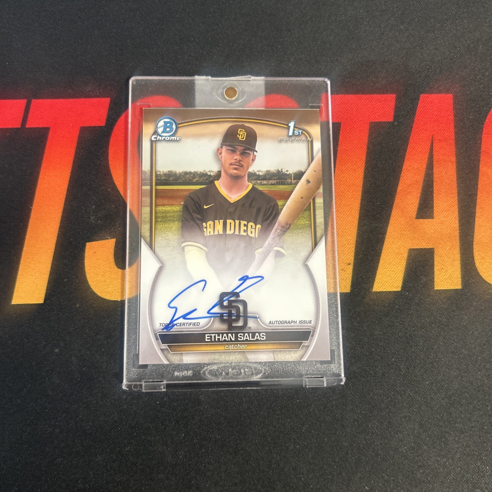 Ethan Salas 2023 Bowman Chrome #CPA-ESS Prospect Auto (1st) Price