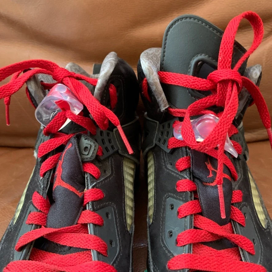 Nike Air Jordan Spizike OG Mens 11 Black/Varsity Red Green Christmas 315371-026 - Image 4 of 4