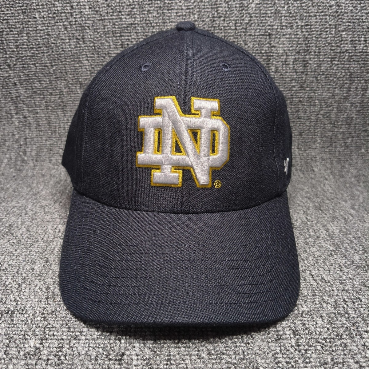 '47 Brand Notre Dame Fighting Irish NCAA Hat Navy Blue ND Cap