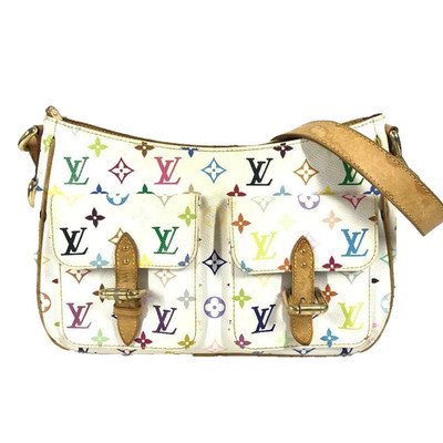Authentic Louis Vuitton Lodge GM Monogram Multicolor Shoulder Crossbody Bag M400