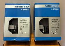 Pair Of NEW Shimano V-brakes (T4000 Front)(T610 Back) Black