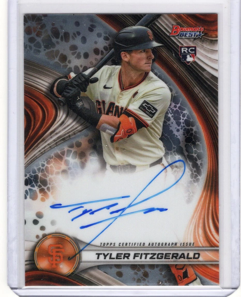 Tyler Fitzgerald trading card