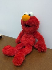 Vintage Applause Elmo 12" Plush Doll Red Sesame Street Stuffed Animal Toy