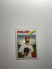 Topps Heritage Cristopher Sanchez Philadelphia Phillies Baseball Card #110