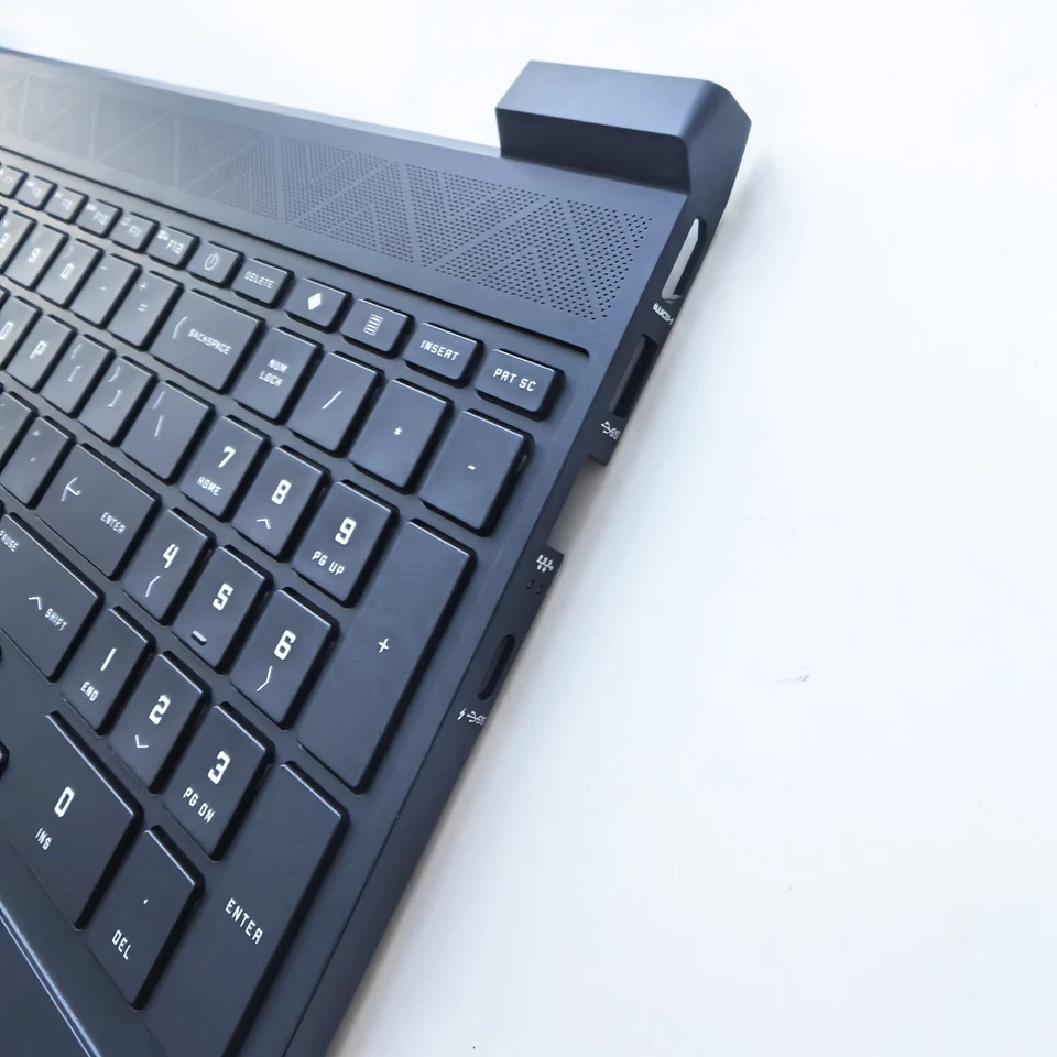 Nuevo reposamanos para HP Victus 15-FA 15-FA0031DX con teclado azul N13299-001 EE. UU. Foto 3 de 4