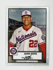 2021 JUAN SOTO Topps Chrome Platinum 70th Anniversary  #144 - Nationals
