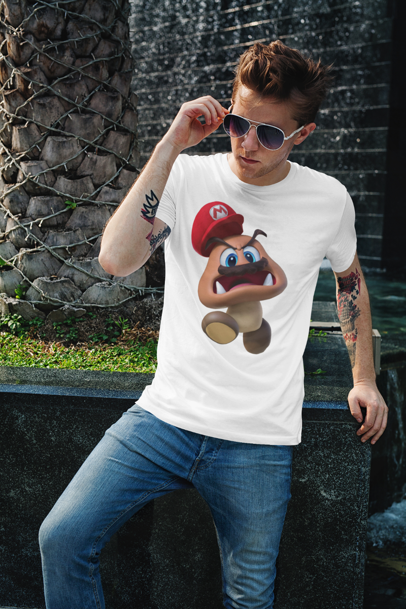 Super Mario Odyssey Goomba T-Shirt Unisex Funny Adult Nintendo