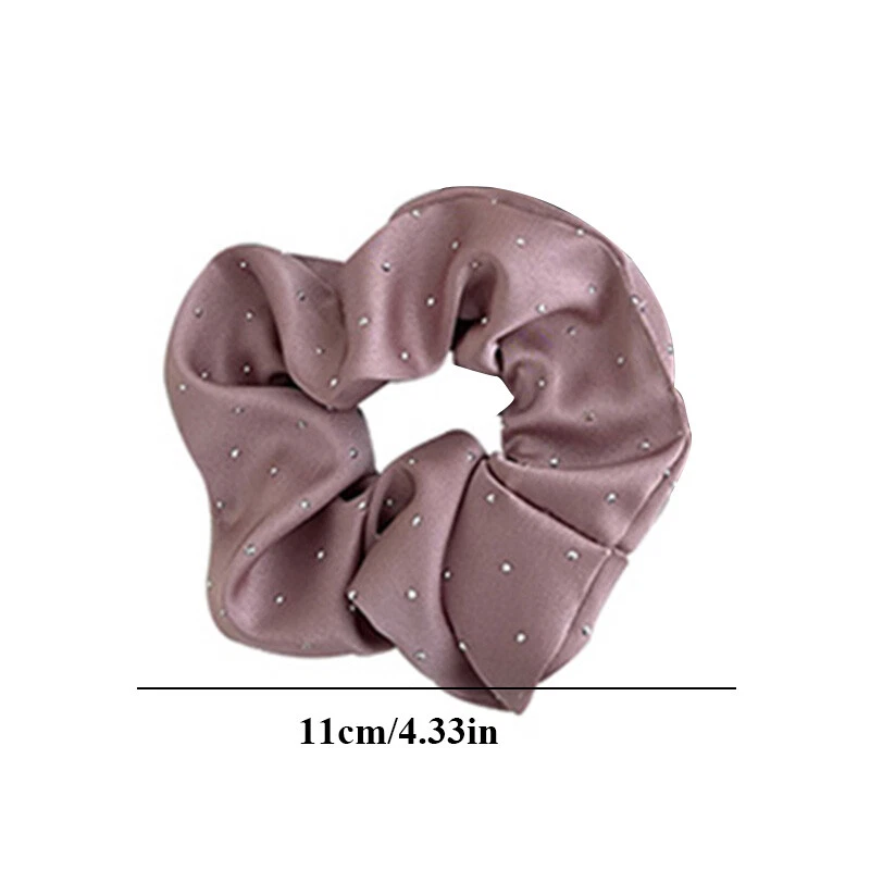 Women Hair Scrunchies Rubber Band Elastic Band Ponytail Hair Ties Rope Ring ❶ - Image 4 of 4