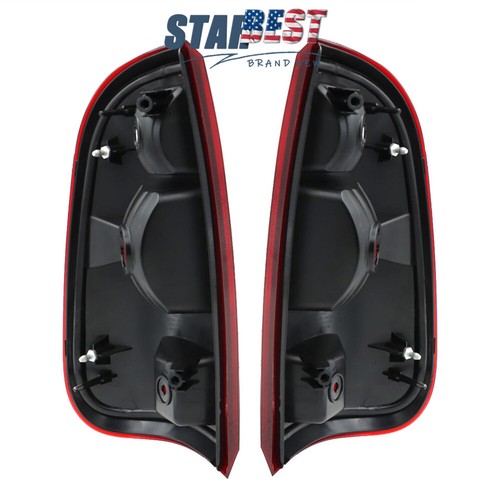 Pair Tail Lights Red Rear Left&Right For Ford F-250 Super Duty 2008-2016 Halogen - Picture 9 of 14