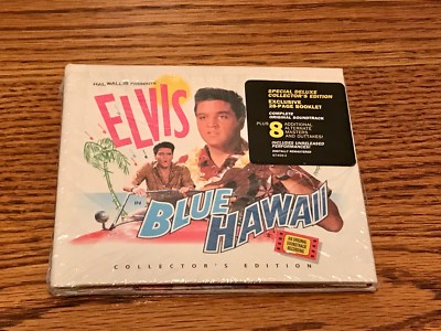 ELVIS BLUE HAWAII COLLECTOR'S EDITION CD WITH STICKER ~ STILL IN SHRINK