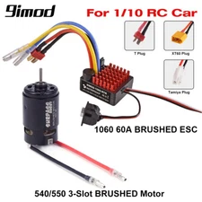 9IMOD 1060 RTR 2-3S 60A ESC Waterproof BEC Brushed Motor for 1/10 RC Axial SCX10