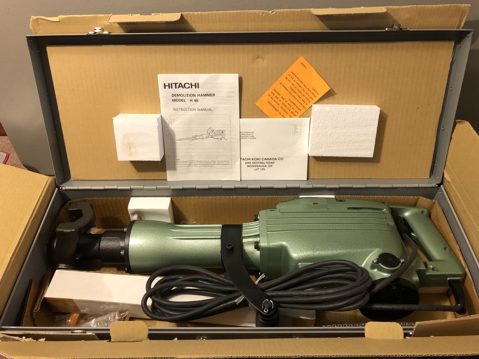 Hitachi H65 Electric Demolition Hammer (NEW) eBay