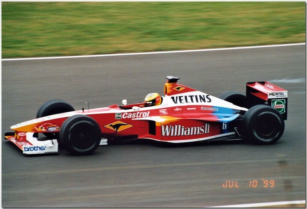 Hot Wheels 1/18 Williams FW21, July 1999 British GP, #6 Ralf Hot Wheels 1/18 Williams FW21, July 1999 British GP, #6 Ralf