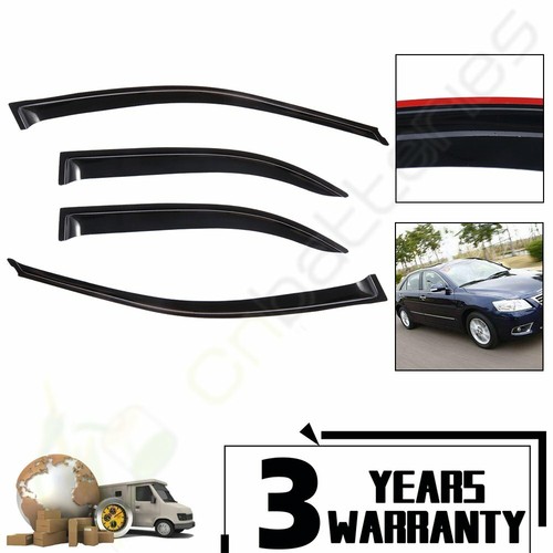 4Pcs Window Visor Vent Shade Rain Sun Wind Guard For 03-06 Toyota Camry Sedan - Picture 3 of 9