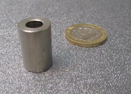 Stainless Steel Spacer, No 1/4" Screw, .500" OD x .252" ID x .750" Length, 3 pcs - Picture 6 of 11