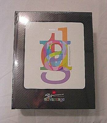 Southwestern Advantage Math 1 & 2 (2 Volumes) - Hardcover By Moore, Dan - GOOD