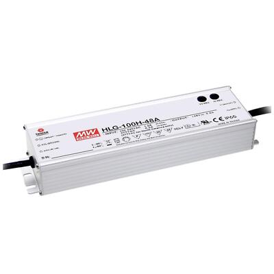 MEAN WELL HLG-100H-24B 96W 24V 4A LED Netzteil IP67 Dimmbar 0-10V PWM