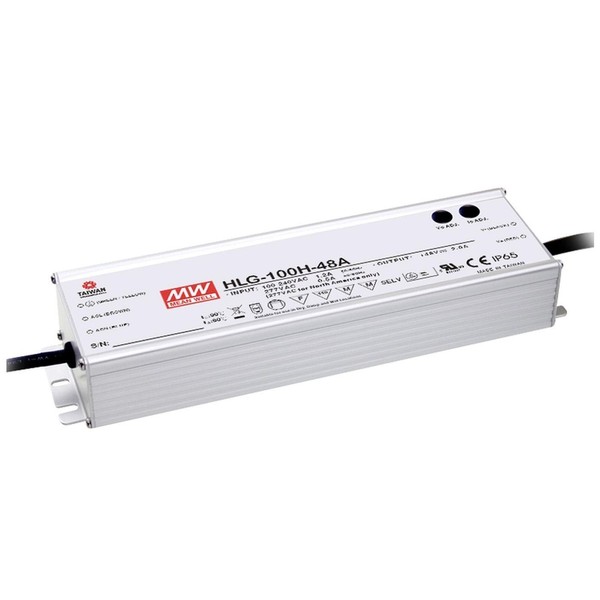 Mean Well HLG-100H-24B 96W 24V 4A LED Netzteil IP67 Dimmbar 0-10V PWM-image