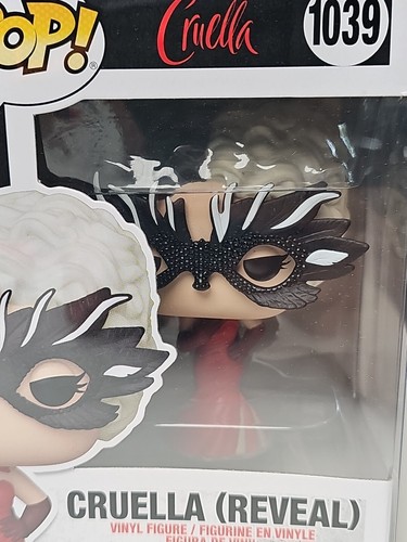 Funko Pop! Vinilo: Disney - Cruella (Reveal) #1039 - Imagen 5 de 6