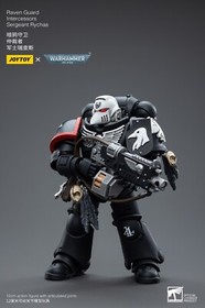 JOYTOY Warhammer 40k action figures Raven Guard Intercessors Sergeant Rychas