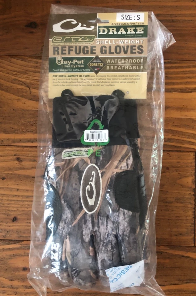 Drake Waterfowl Gloves Early Season Refuge GoreTex Micro Fleece Lined ( 2 PAIR ) - Image 3 of 4