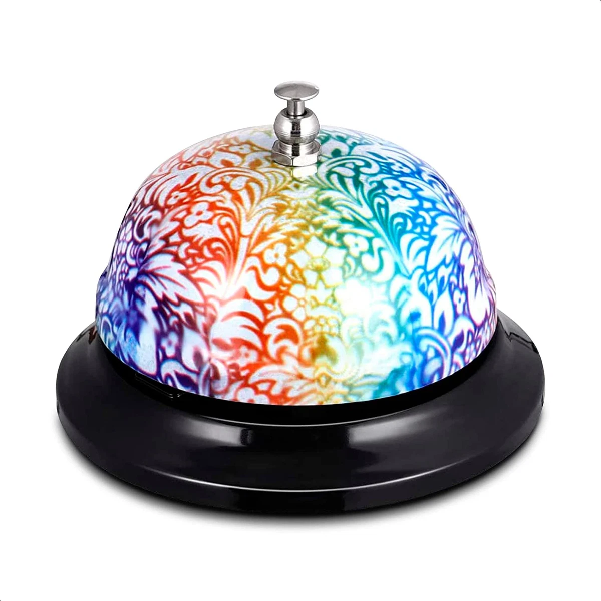 Floral Bell Ringers for Teachers Front Desk Bell for Hotel