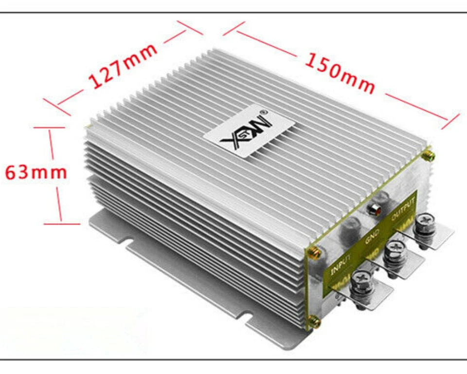 36V/48V To 13.8V 60A 828W Power Converter Waterproof Module DC30-60V To 13.8V - Image 3 of 3