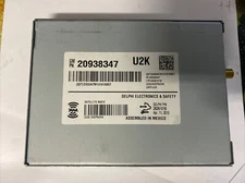 07-13 GMC Sierra, Satellite Radio Receiver Control Module,GM Part #20938347, OEM