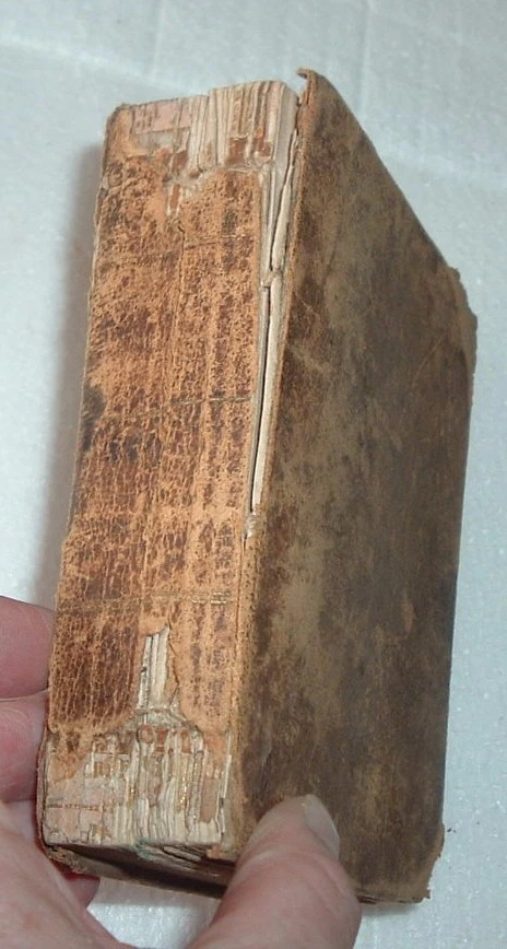 RARE 1829 POCKET DICTIONARY French & English Languages THOMAS NUGENT J OUISEAU - Image 2 of 4