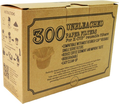 Unbleached Disposable K-CUP Paper filters for Keurig single cup coffer filter - 第 5/6 張圖片