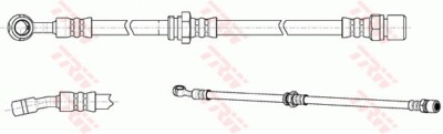 TRW PHD992 Brake Hose for CHEVROLET,DAEWOO